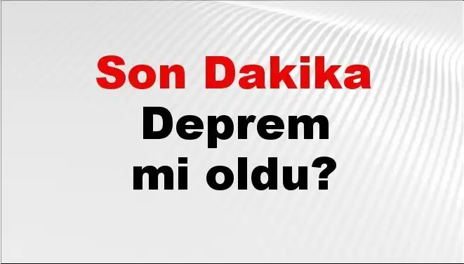 Kütahya’da Beklenen Deprem Gerçekleşti mi? Son Gelişmeler